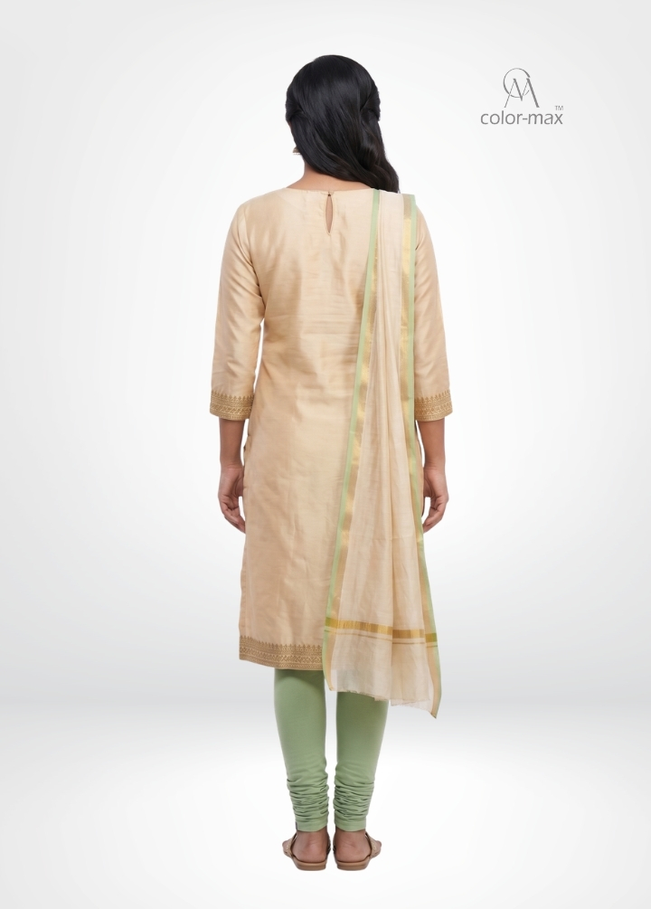PISTA - Premium Cotton Lycra Chudi Leggings - Hover